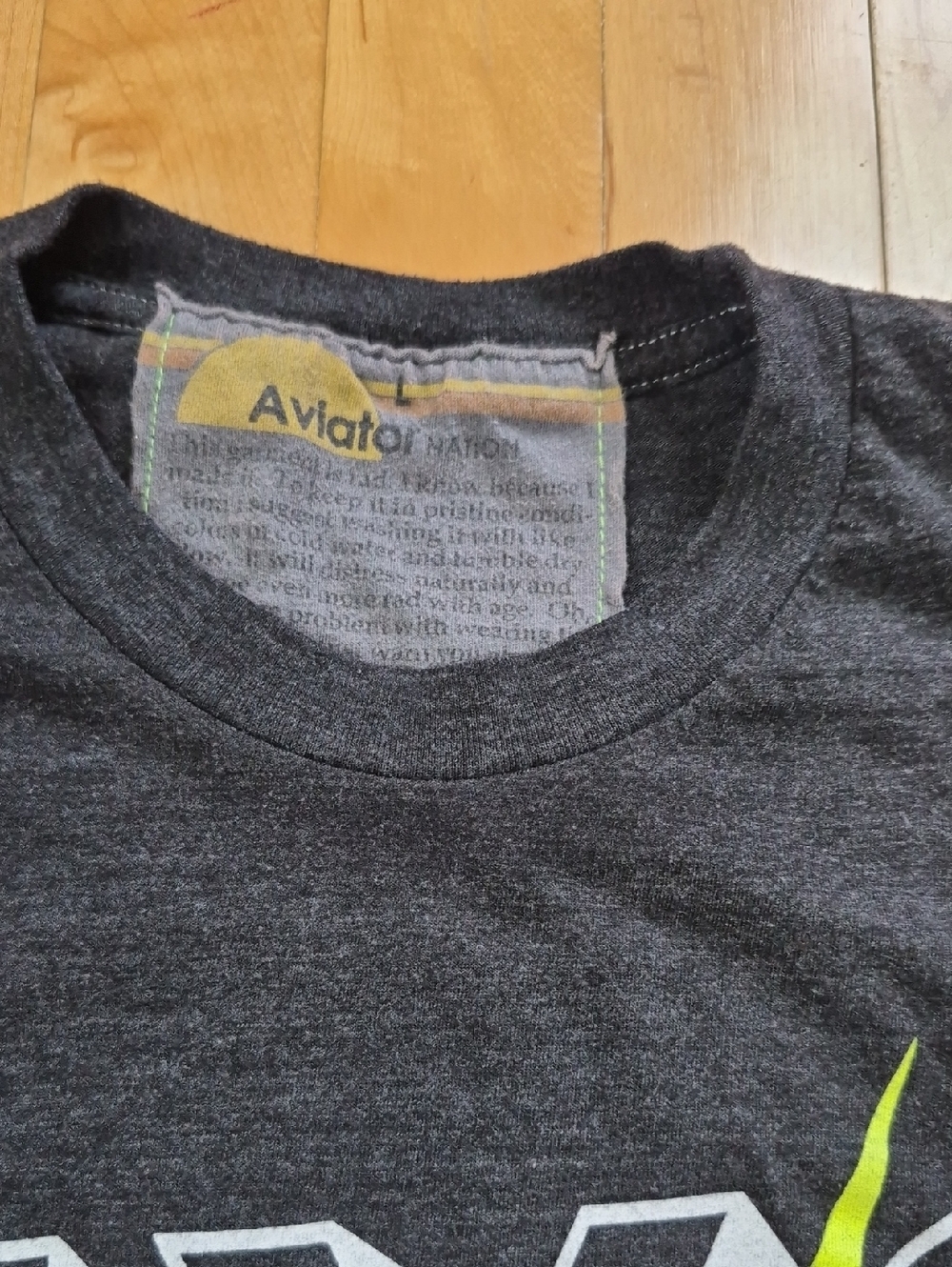 Aviator Nation Graphic Crewneck Tees – Set of 2 – Size L - Picture 11 of 15